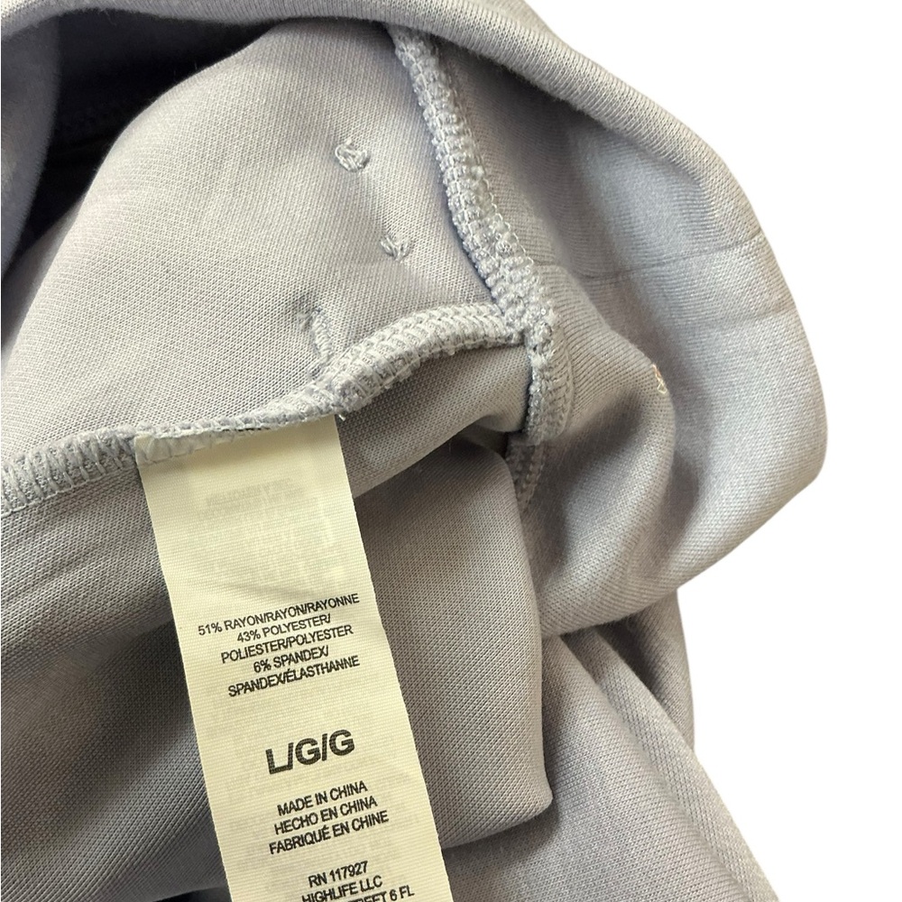 Gaiam cloud hoodie lavender size large - Picture 7 of 8